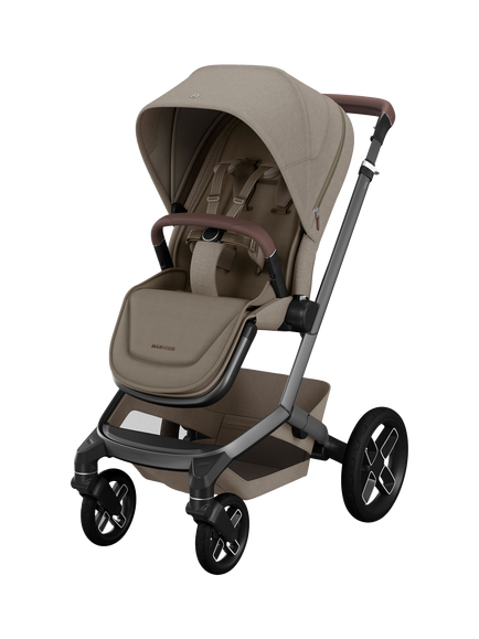 Maxi-Cosi Fame Stroller, Twillic Truffle/Black Wheels, Twillic Truffle