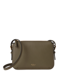 Mulberry Clovelly Leather Pouch Bag, Linen Green