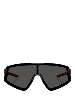 Scuderia Ferrari FZ6009U Men's Irregular Sunglasses - view 2, Matte Black/Grey