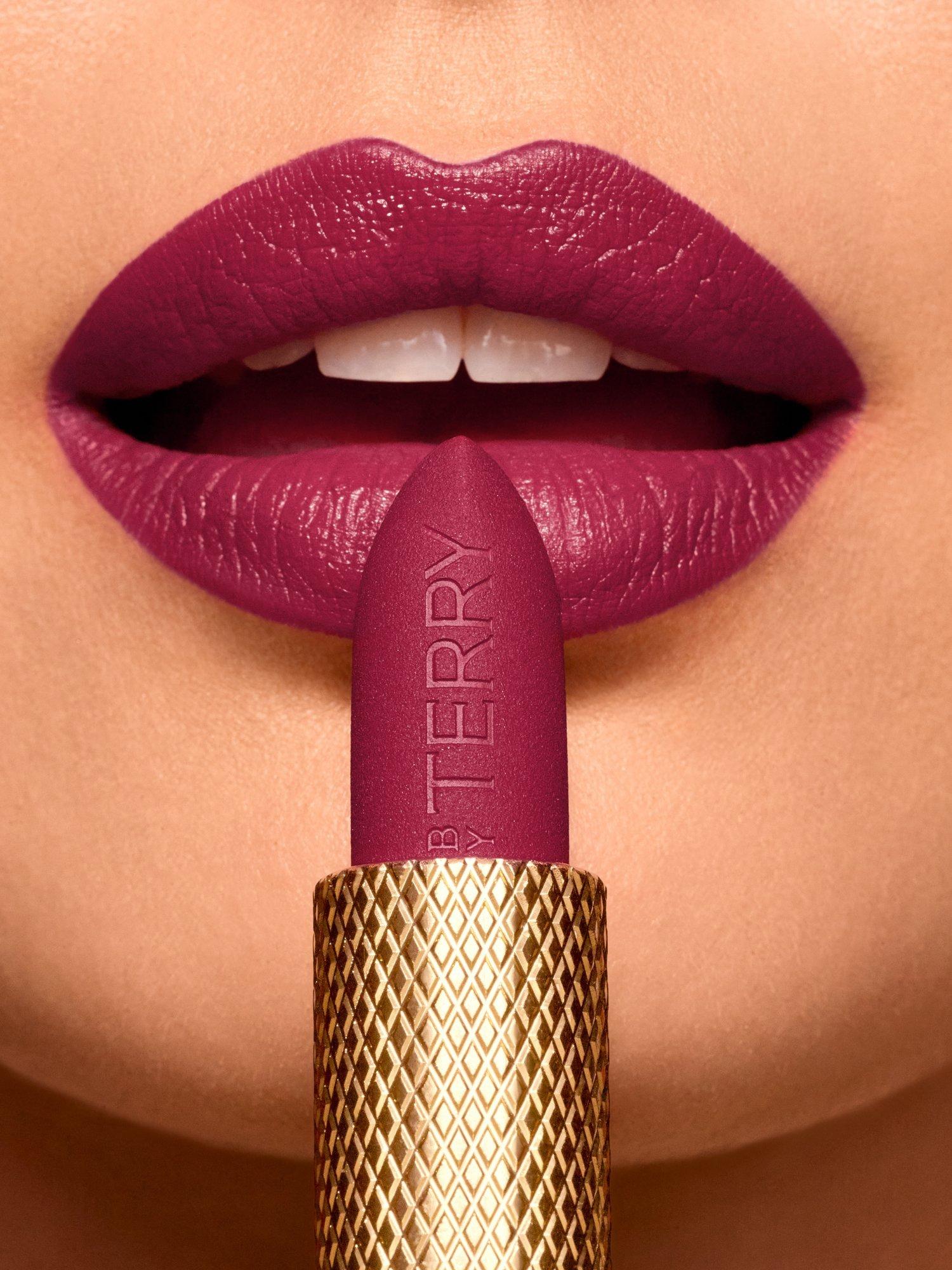 Product image 5 of 9, which shows BY TERRY Rouge Opulent Velvet Lipstick, 10. Cherry Chérie