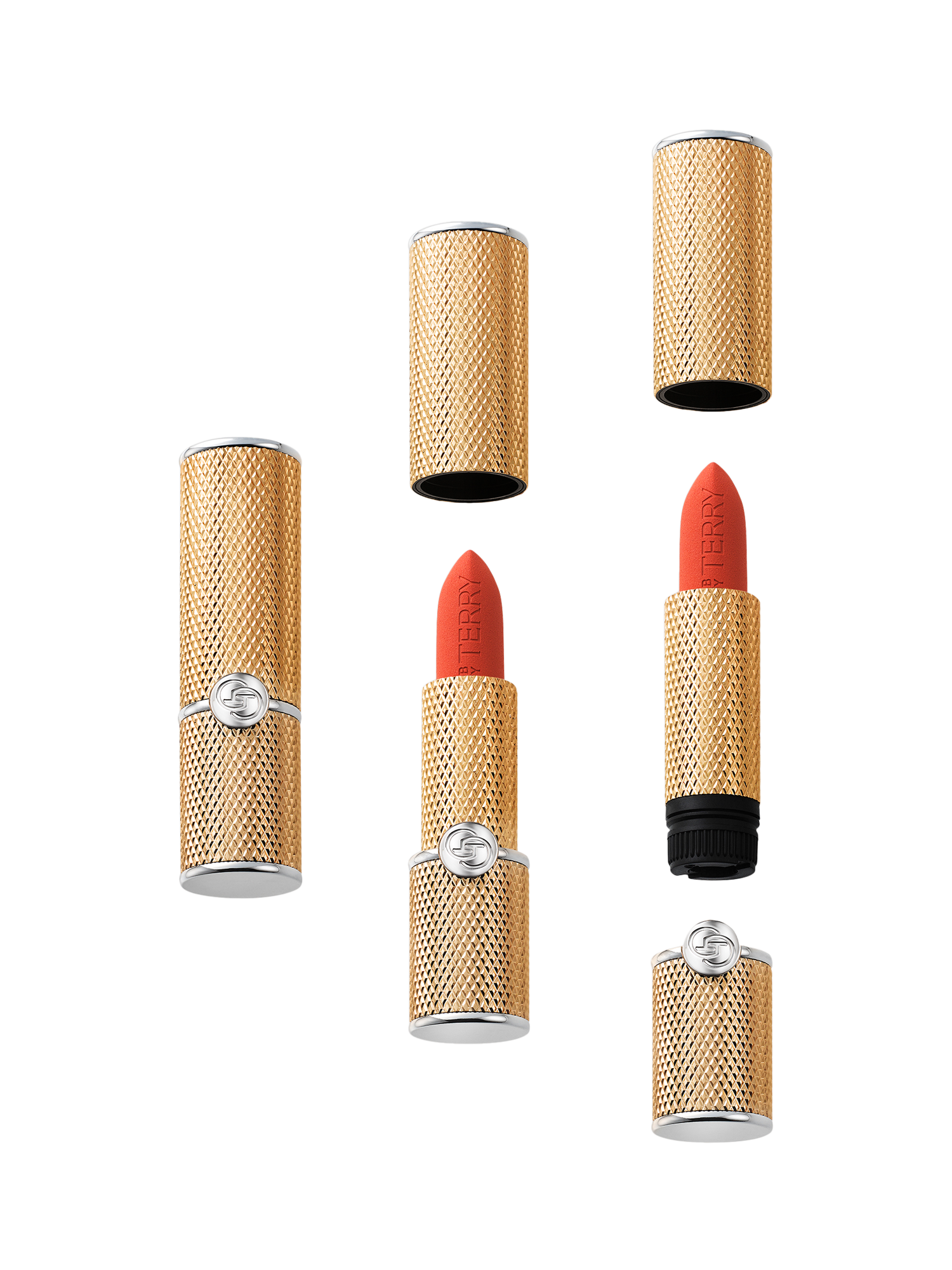 Product image 6 of 9, which shows BY TERRY Rouge Opulent Velvet Lipstick, 10. Cherry Chérie