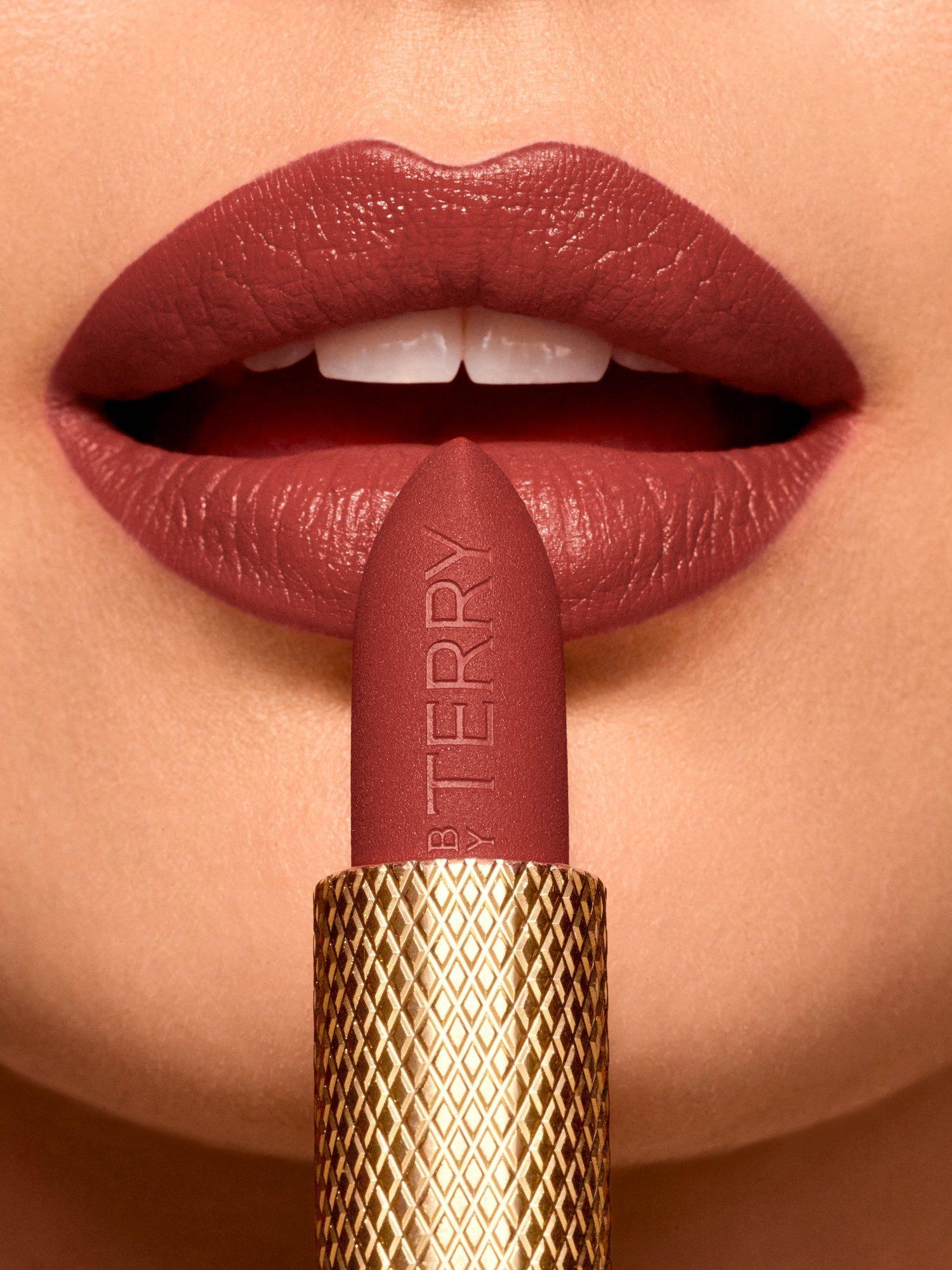 Product image 5 of 9, which shows BY TERRY Rouge Opulent Velvet Lipstick, 4. Rosewood Mood