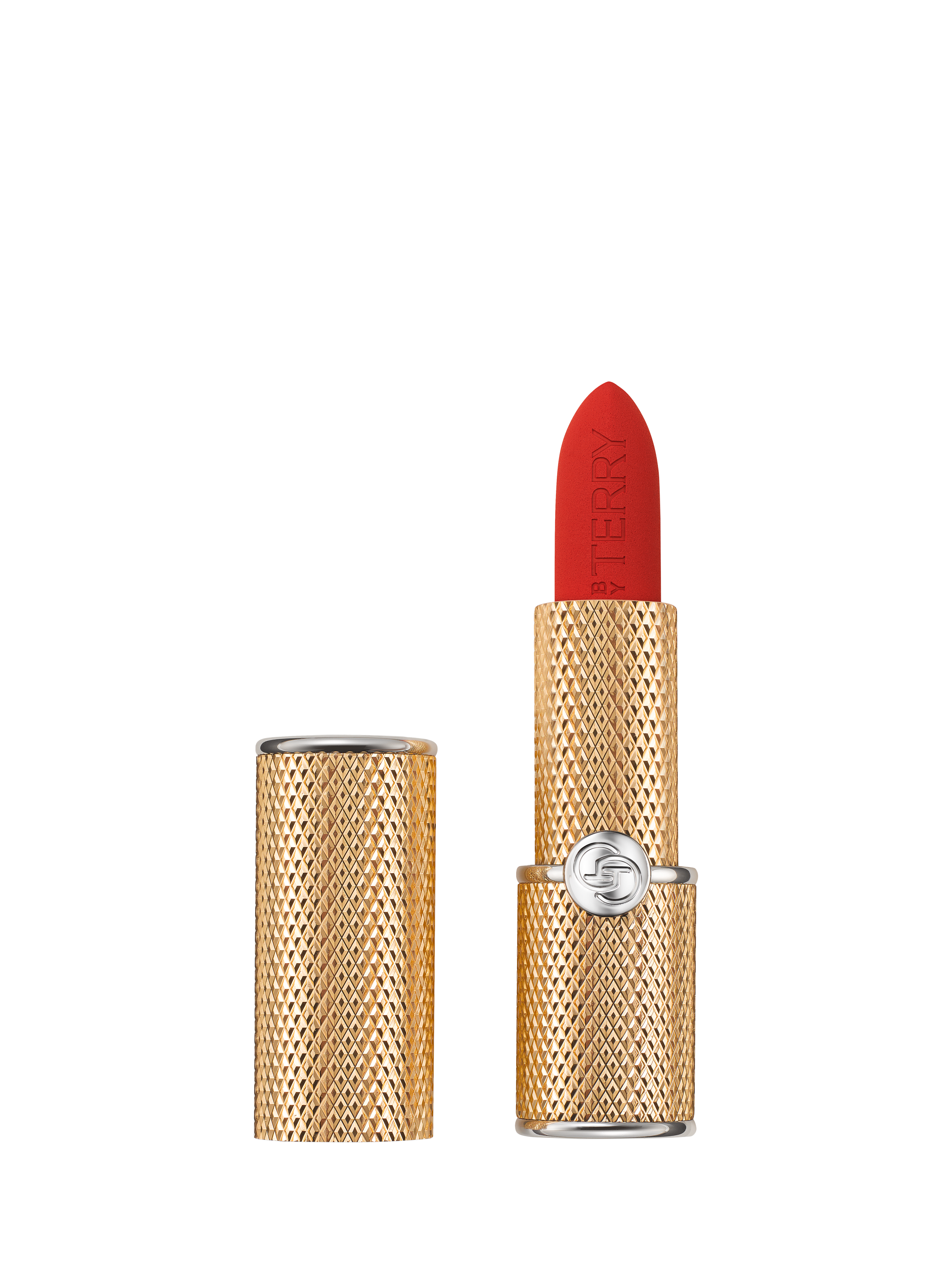 Product image 1 of 9, which shows BY TERRY Rouge Opulent Velvet Lipstick, 6. Red Alert