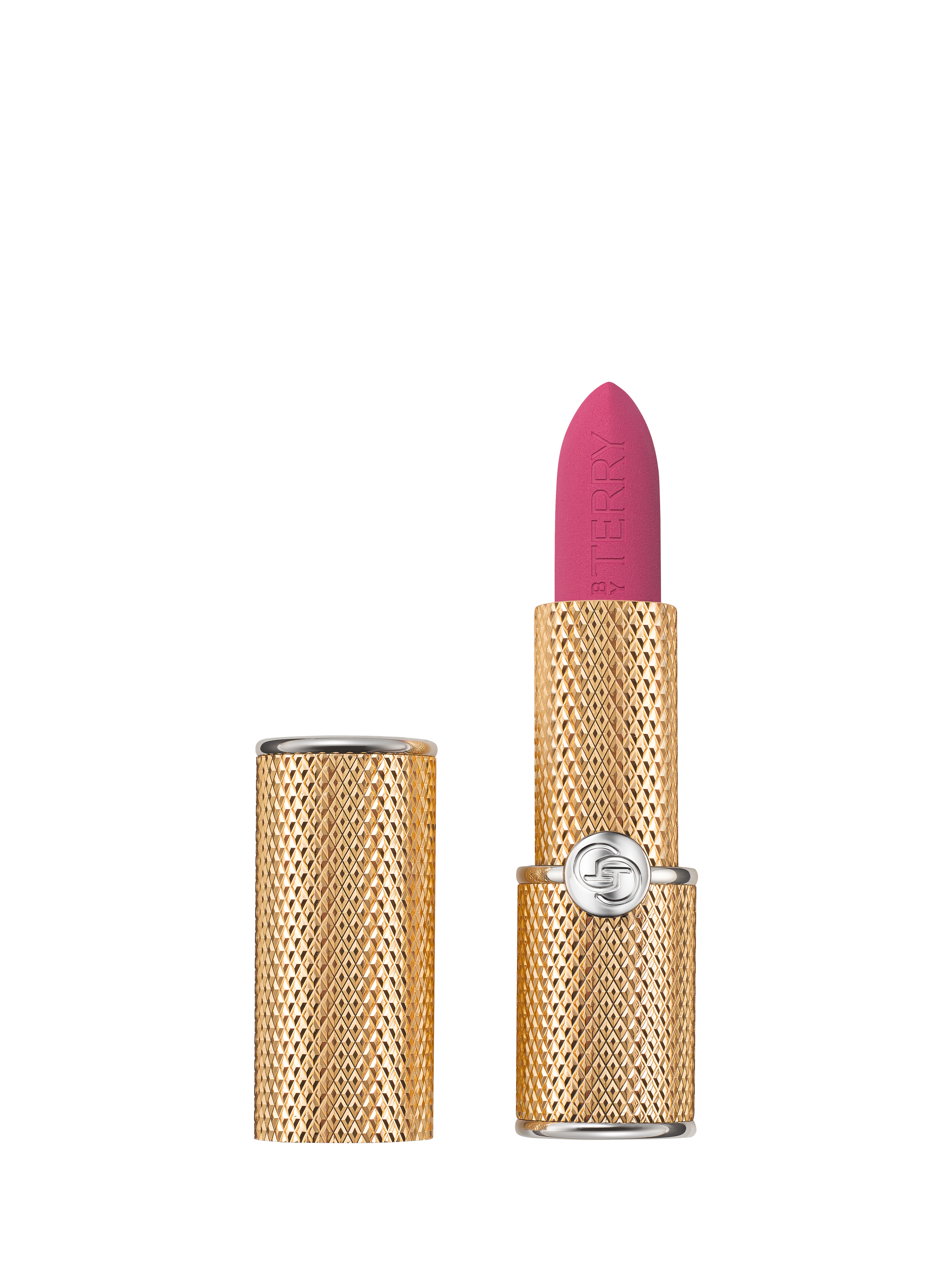 Product image 1 of 9, which shows BY TERRY Rouge Opulent Velvet Lipstick, 7. Pink Palace