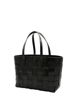 Dragon Diffusion Japan Woven Leather Tote Bag - view 2, Black