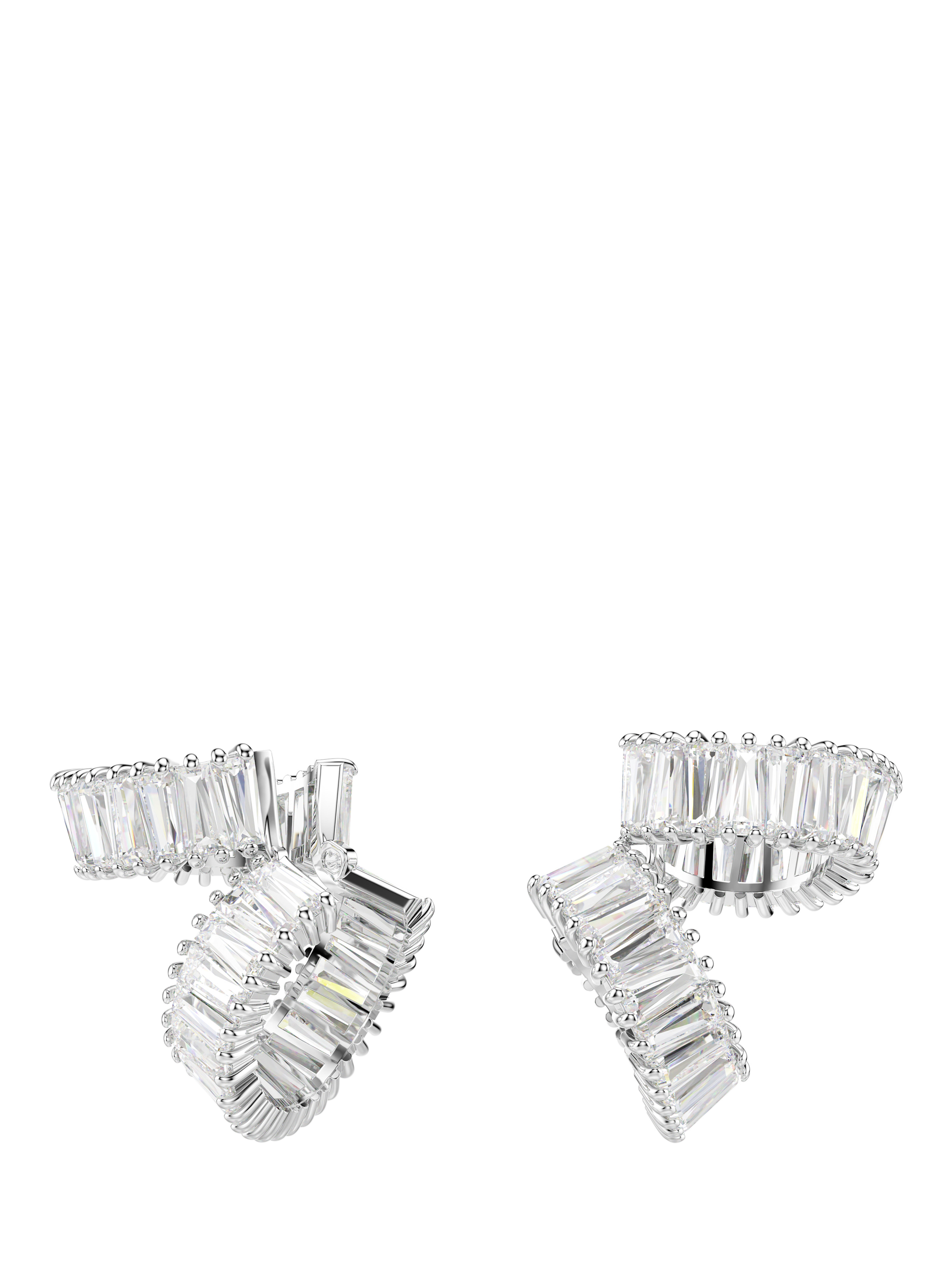 Product image 4 of 5, which shows Swarovski x Ariana Grande Crystal Double Ear Cuffs