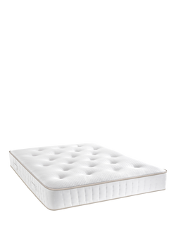 John Lewis Ortho Pocket Collection 1400 Pocket Spring Mattress, Extra Firm Tension, Double, White