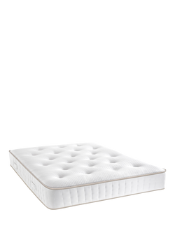 John Lewis Ortho Pocket Collection 1400 Pocket Spring Mattress, Extra Firm Tension, Single, White