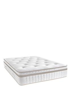 John Lewis Ortho Pocket Collection 3500 Box Top Pocket Spring Mattress, Medium Tension, Super King Size, White