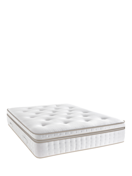 John Lewis Ortho Pocket Collection 3500 Box Top Pocket Spring Mattress, Medium Tension, Single, White