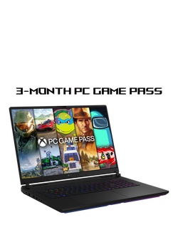 ASUS ROG Strix SCAR 18 Gaming Laptop, Intel Core Ultra 9 Processor, 64GB RAM, RTX 5080, 2TB SSD, 18” WQXGA, Black, with 3-month PC Game Pass - view 2, Black