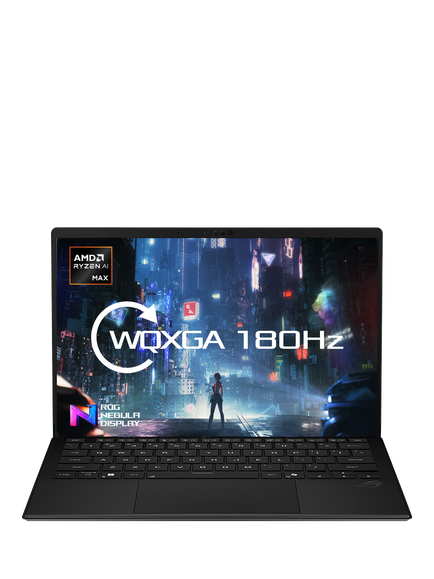 ASUS ROG Flow Z13 Convertible Gaming Laptop, AMD Ryzen AI Max 390 Processor, 32GB RAM, 1TB SSD, 13.4" 2.5K, Black, Black