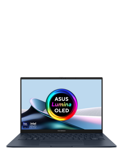 ASUS Zenbook 14 Laptop, Intel Core Ultra 9 Processor, 32GB RAM, 1TB SSD, 14” OLED Touch Screen, Blue, Blue