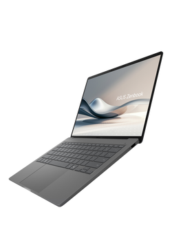 ASUS Zenbook A14 Copilot+ PC Laptop, Snapdragon X X1, 16GB RAM, 1TB SSD, Grey - view 2, Grey