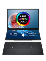 ASUS Zenbook DUO Dual Screen Laptop, Intel Core Ultra 9 Processor, 32GB RAM, 2TB SSD, 14” OLED 3K Touchscreen, Grey