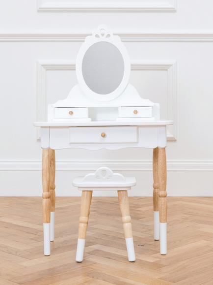 Le Toy Van Vanity Dressing Table and Stool - view 2, Multi