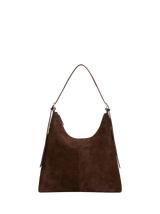 Brown Suede Tote