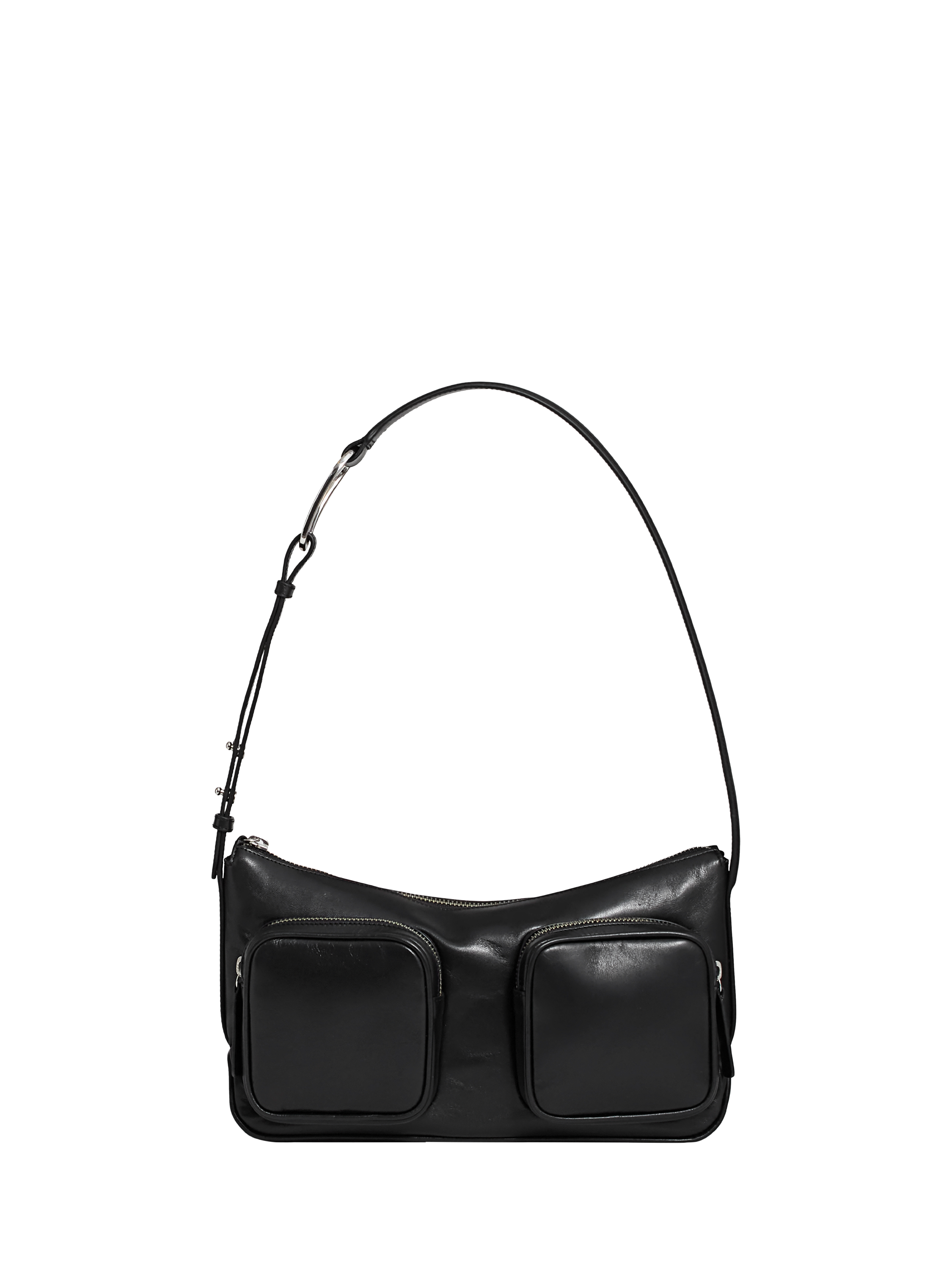 Product image 1 of 2, which shows Vagabond Shoemakers Valence Leather Shoulder Bag, Black