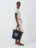 Polo Ralph Lauren Wimbledon Shopper Tote Bag, Navy/White