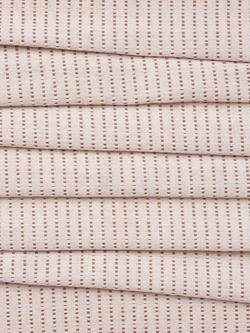 John Lewis Fleck Stripe Furnishing Fabric - view 2, Auburn