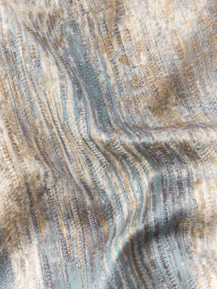 John Lewis Fresco Furnishing Fabric, Slate Blue - view 2, Slate Blue