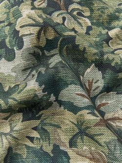 John Lewis Giardino Furnishing Fabrlc, Khaki - view 2, Dark Khaki