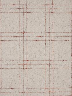 John Lewis Wool Mix Check Furnishing Fabric, Natural, Natural
