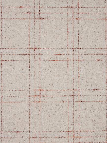 John Lewis Wool Mix Check Furnishing Fabric, Natural, Natural