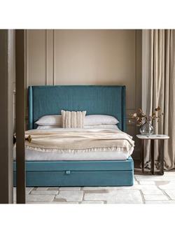 Gallery Direct Halstead Storage Bed Frame, Double - view 2, Atlantic Blue