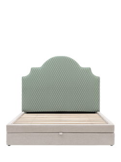 Gallery Direct Wilbury Storage Bed Frame, Double, Sage, Sage