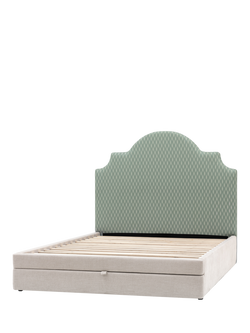 Gallery Direct Wilbury Storage Bed Frame, Double, Sage - view 2, Sage