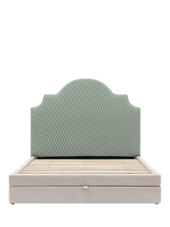 Gallery Direct Wilbury Storage Bed Frame, King Size, Sage