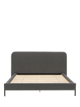 Gallery Direct Oslo Bed Frame, Double, Warm Grey