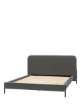 Gallery Direct Oslo Bed Frame, Double, Warm Grey