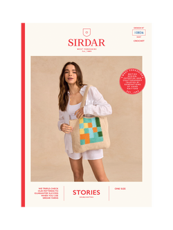 Sirdar Stories Love and Totes Crochet Pattern, 10836, Pattern