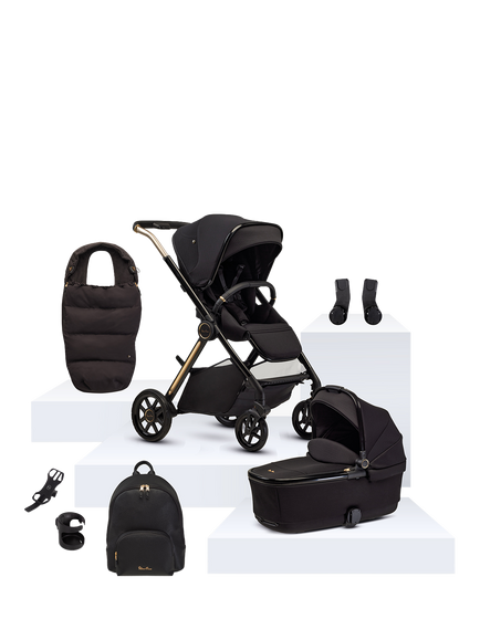 Silver Cross Reef 2 Special Edition Pushchair & Accessories Bundle, Espresso, Espresso