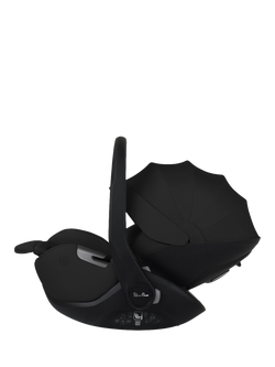 Silver Cross Glide Plus 360 i-Size Baby Car Seat, Black