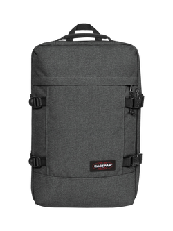 Eastpak Travelpack Cabin Backpack, 42L, Black Denim, Black Denim
