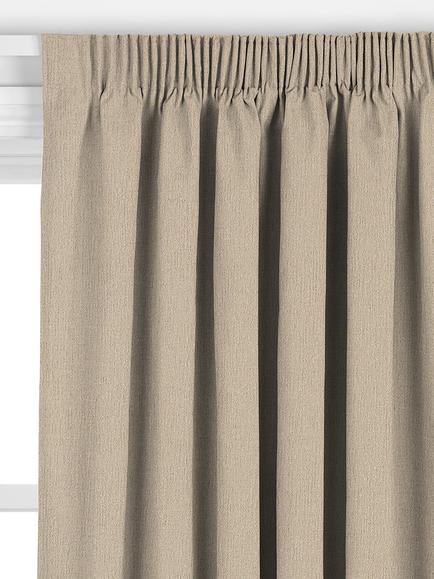 John Lewis Boucle Made to Measure Curtains or Roman Blind, Natural - view 2, Natural