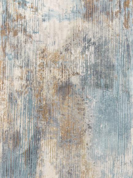 John Lewis Fresco Made to Measure Curtains or Roman Blind, Slate Blue, Slate Blue