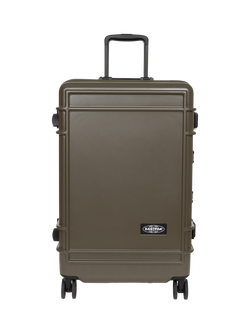 Eastpak Resist'R 4 Wheel 78cm Large Suitcase, 90L, Black, Army Olive