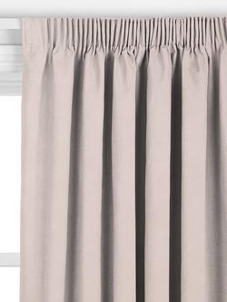 John Lewis Knitted Velvet Made to Measure Curtains or Roman Blind, Champagne - view 2, Champagne