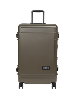Eastpak Resist'r 4 Wheel 68.5cm Medium Suitcase, 63L, Army Olive