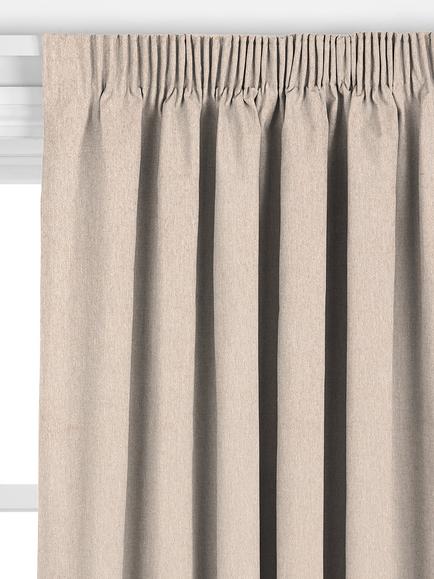 John Lewis Lucia Cotton Made to Measure Curtains or Roman Blind, Champagne - view 2, Champagne