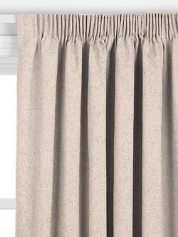 John Lewis Wool Blend Made to Measure Curtains or Roman Blind, Natural - view 2, Natural