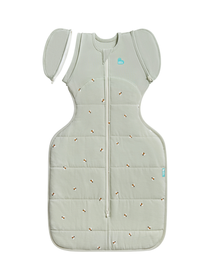 Love to Dream Swaddle Up Transition Baby Sleeping Bag, 2.5 Tog, Olive, Medium, Olive