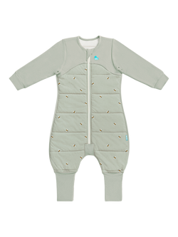 Love to Dream Sleep Suit Baby Sleeping Bag, 2.5 Tog, Bee's Olive
