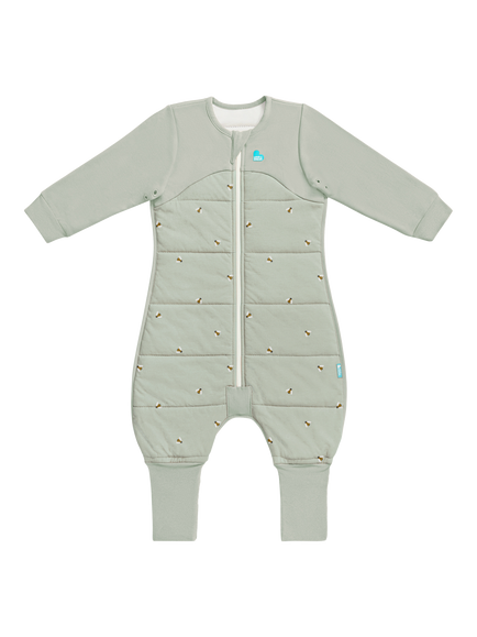 Love to Dream Sleep Suit Baby Sleeping Bag, 2.5 Tog, Bee's Olive, Bee's Olive