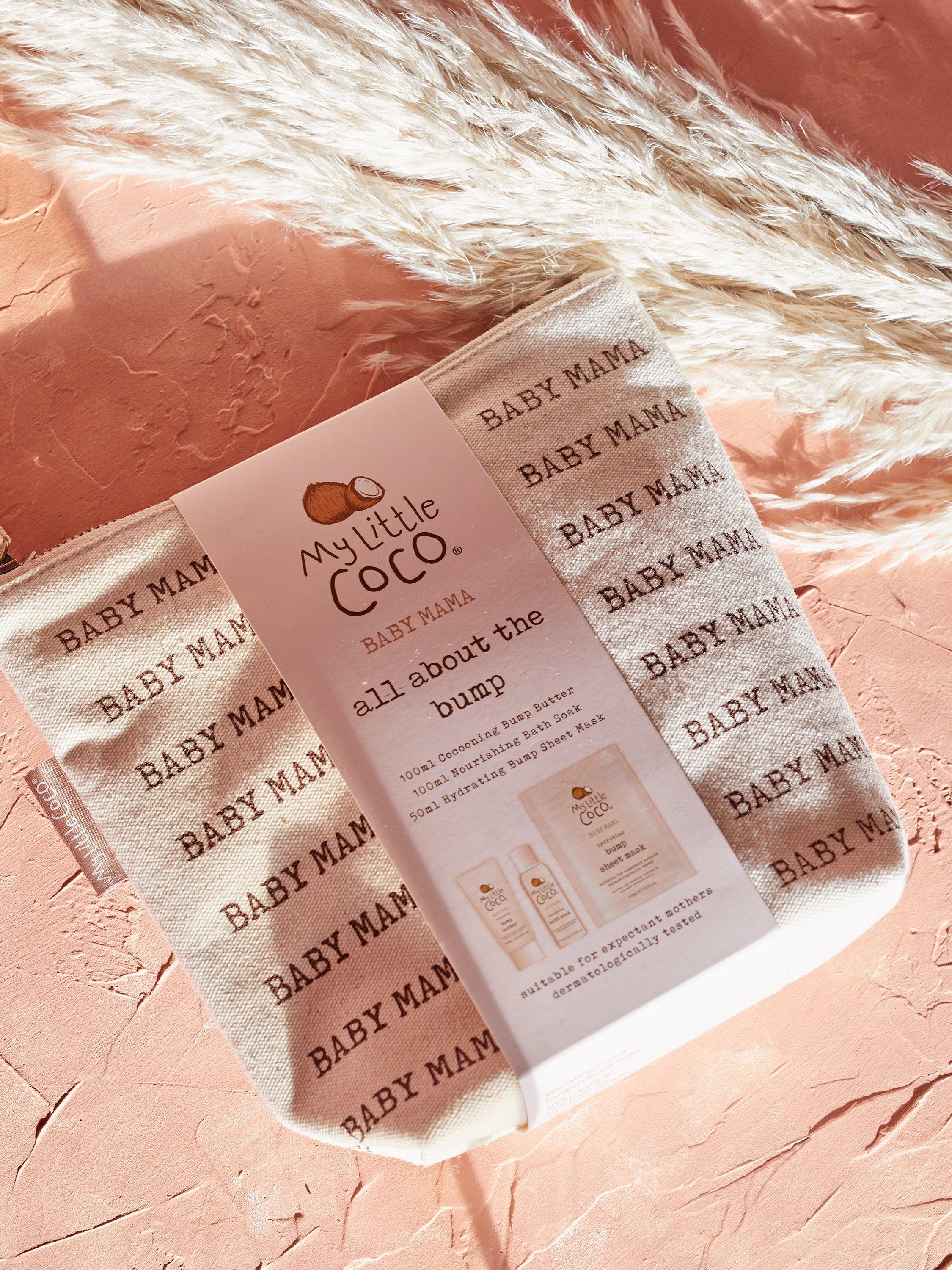 Product image 1 of 2, which shows My Little Coco Baby Mama Wash Bag Gift Set