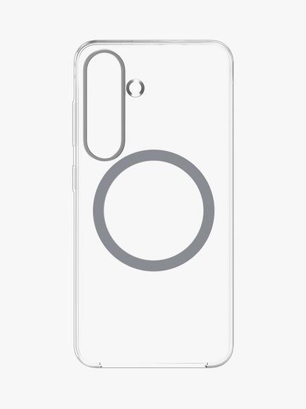 Samsung Galaxy S25 Magnet Clear Case, Transparent